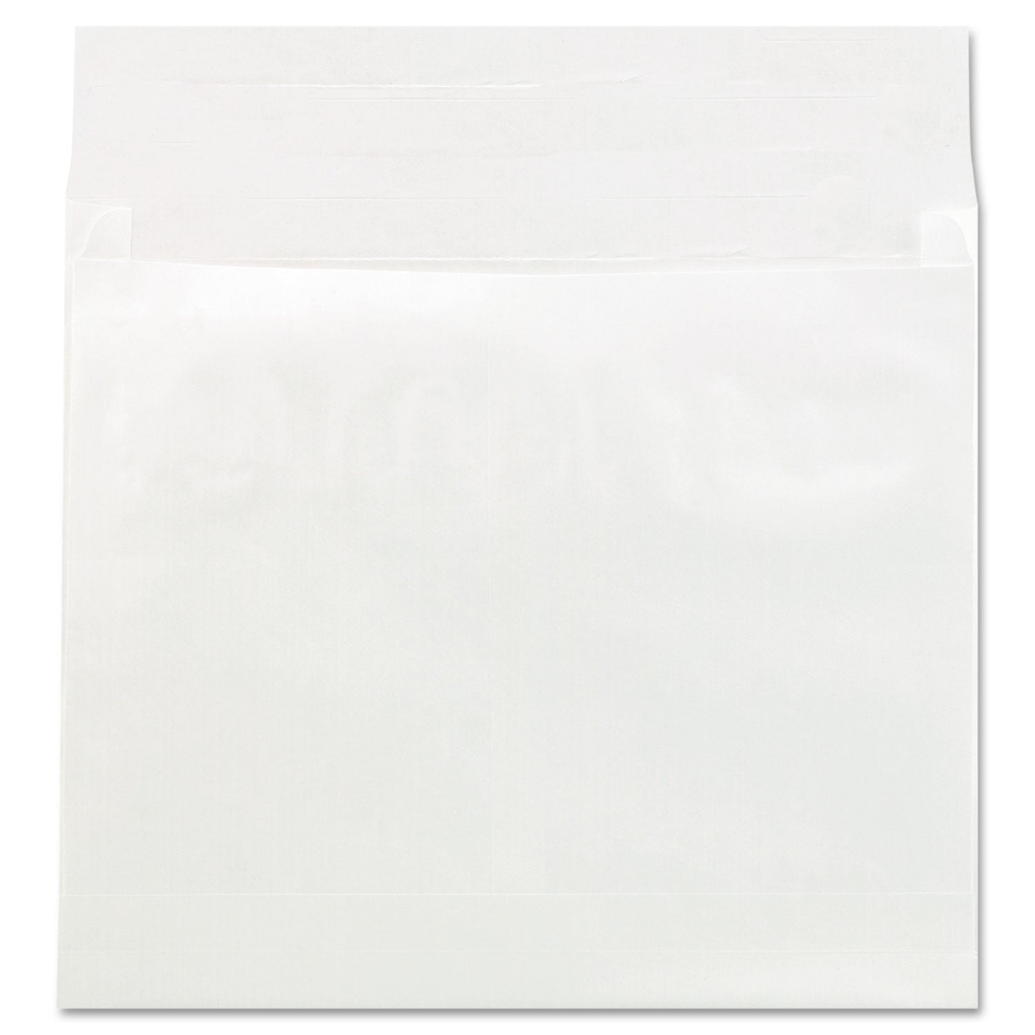 Deluxe Tyvek Expansion Envelopes, Open-Side, 4" Capacity, #15 1/2, Square Flap, Self-Adhesive Closure, 12 x 16, White, 50/CT -