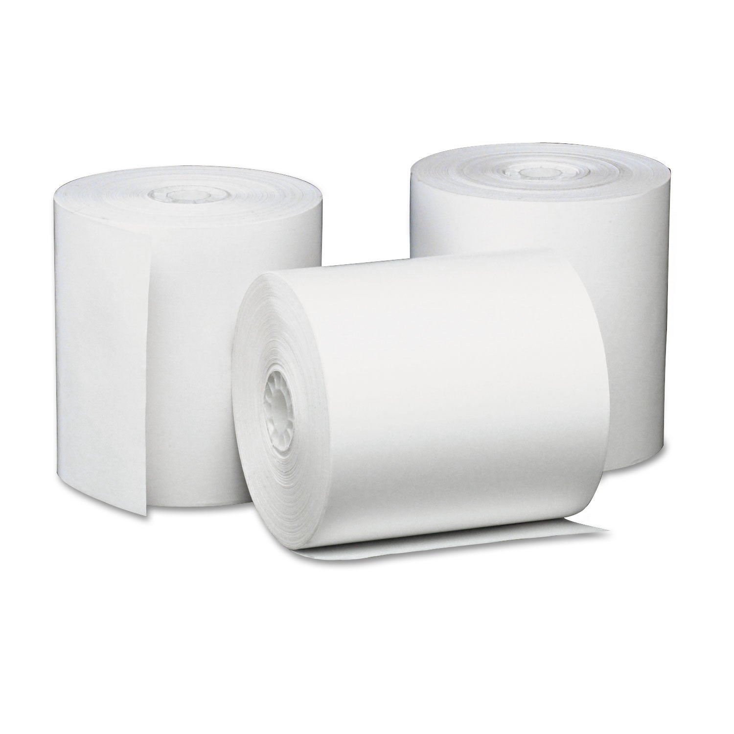 Direct Thermal Printing Paper Rolls, 3.13" x 230 ft, White, 50/Carton -