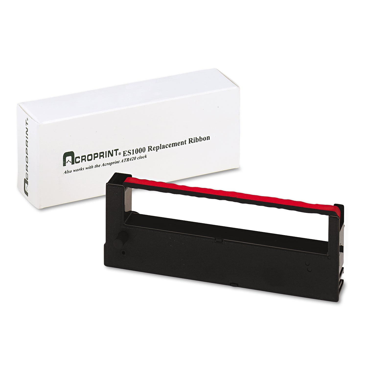 390129000 Ribbon, Black/Red -