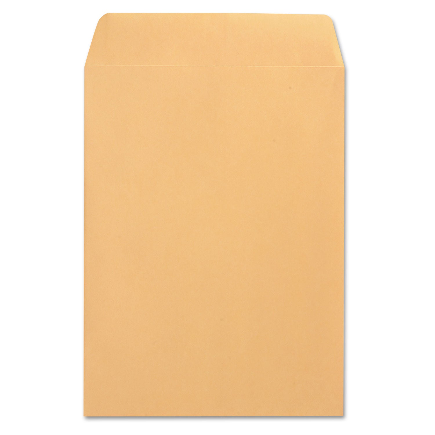 Catalog Envelope, 28 lb Bond Weight Kraft, #10 1/2, Square Flap, Gummed Closure, 9 x 12, Brown Kraft, 250/Box -