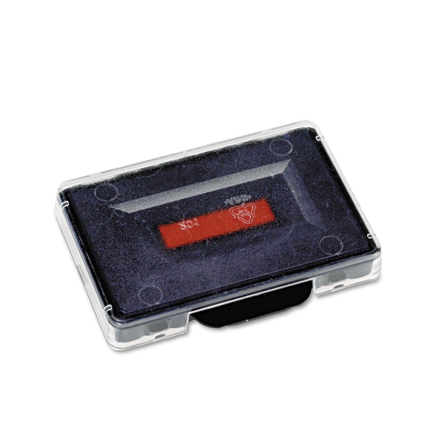 T5460 Professional Replacement Ink Pad for Trodat Custom Self-Inking Stamps, 1.38" x 2.38", Blue/Red -