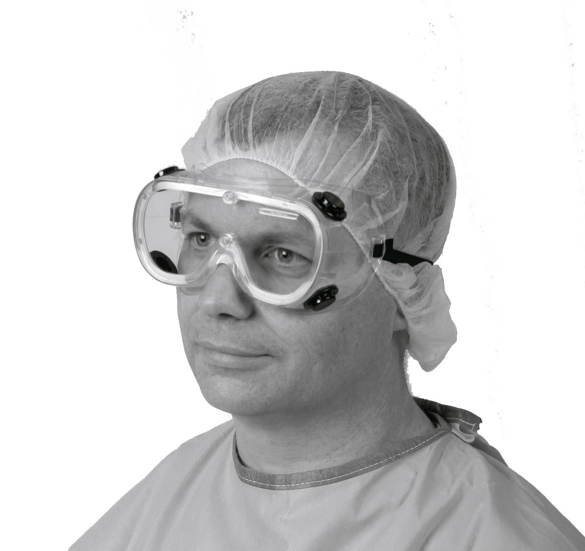 medline-standard-fluid-protection-lab-goggles-recommended-for-eye-laboratory-large-size-fluid-protection-elastic-clear-vented-impact-resistant-latex-free-36-carton_miinon24776ct - 1