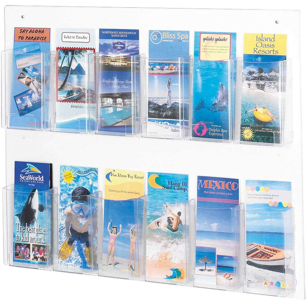 Rack,Display Clear2C 12 P