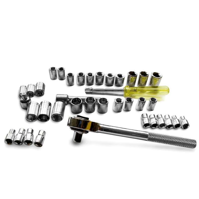 MM/AF Combined Socket Set, 40 Pieces - 2