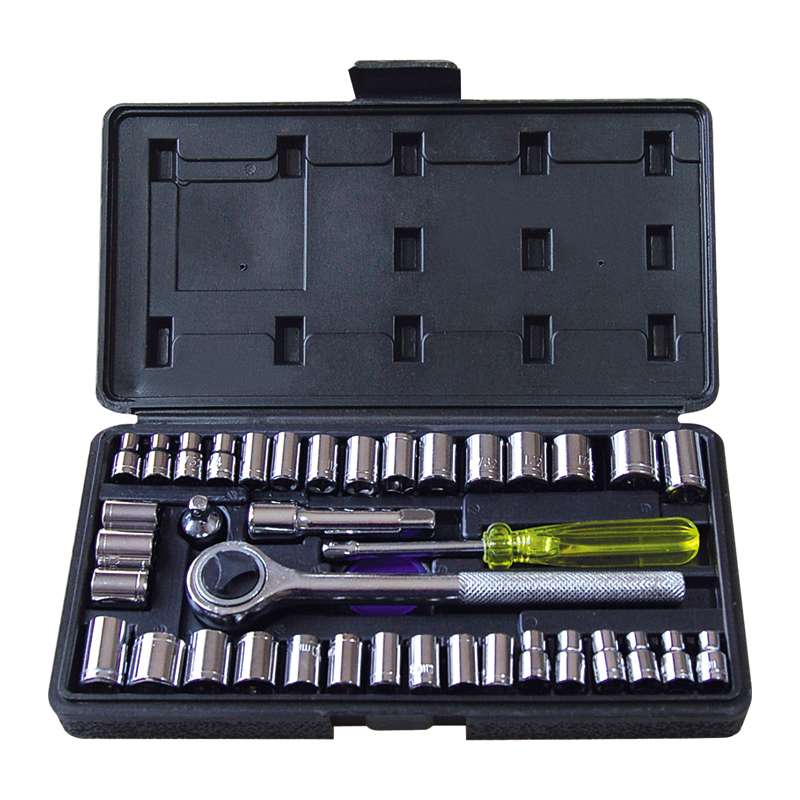 MM/AF Combined Socket Set, 40 Pieces - 1