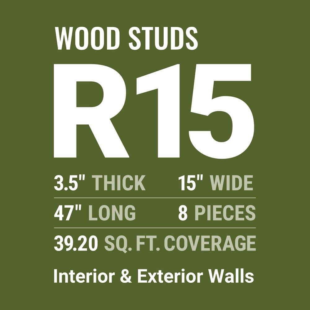 15 in. x 47 in. R15 Thermafiber Fire and Sound Guard Plus Mineral Wool Insulation Batt