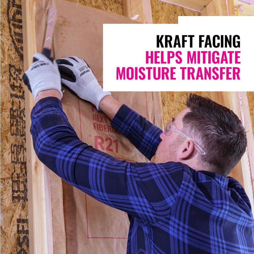 R-38C Kraft Faced Fiberglas Insulation Batt 23.75 in. x 48 in.