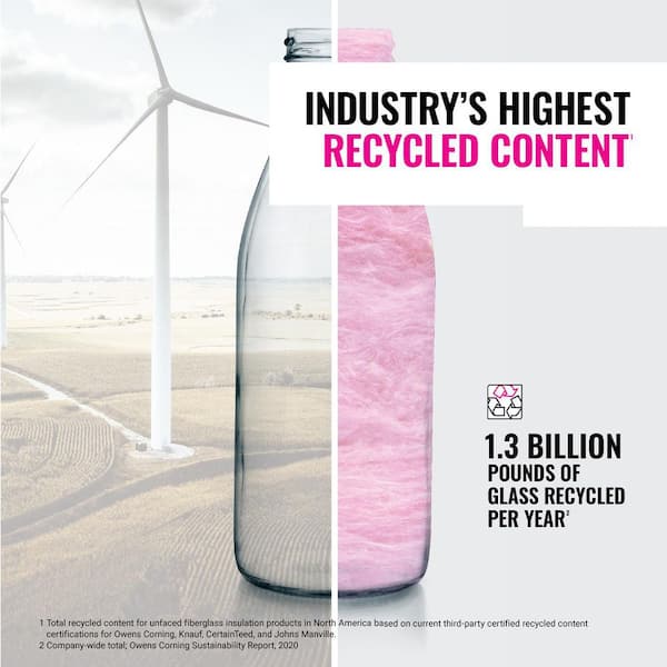 R- 13 Faced Fiberglass Insulation Roll 15 in. x 32 ft. (1 Roll)