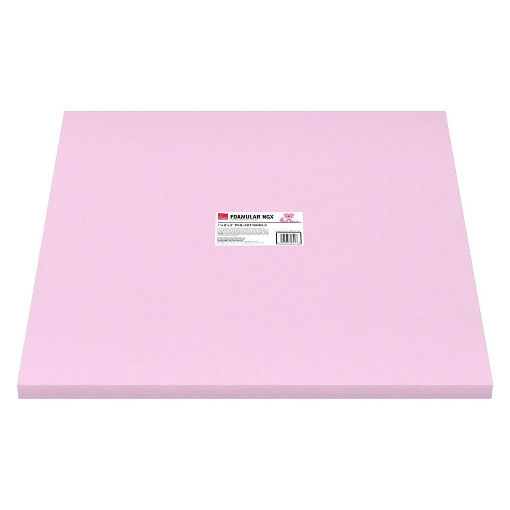 FOAMULAR NGX 1 in. x 2 ft. x 2 ft. R-5 Project Panel XPS Rigid Foam Board Insulation