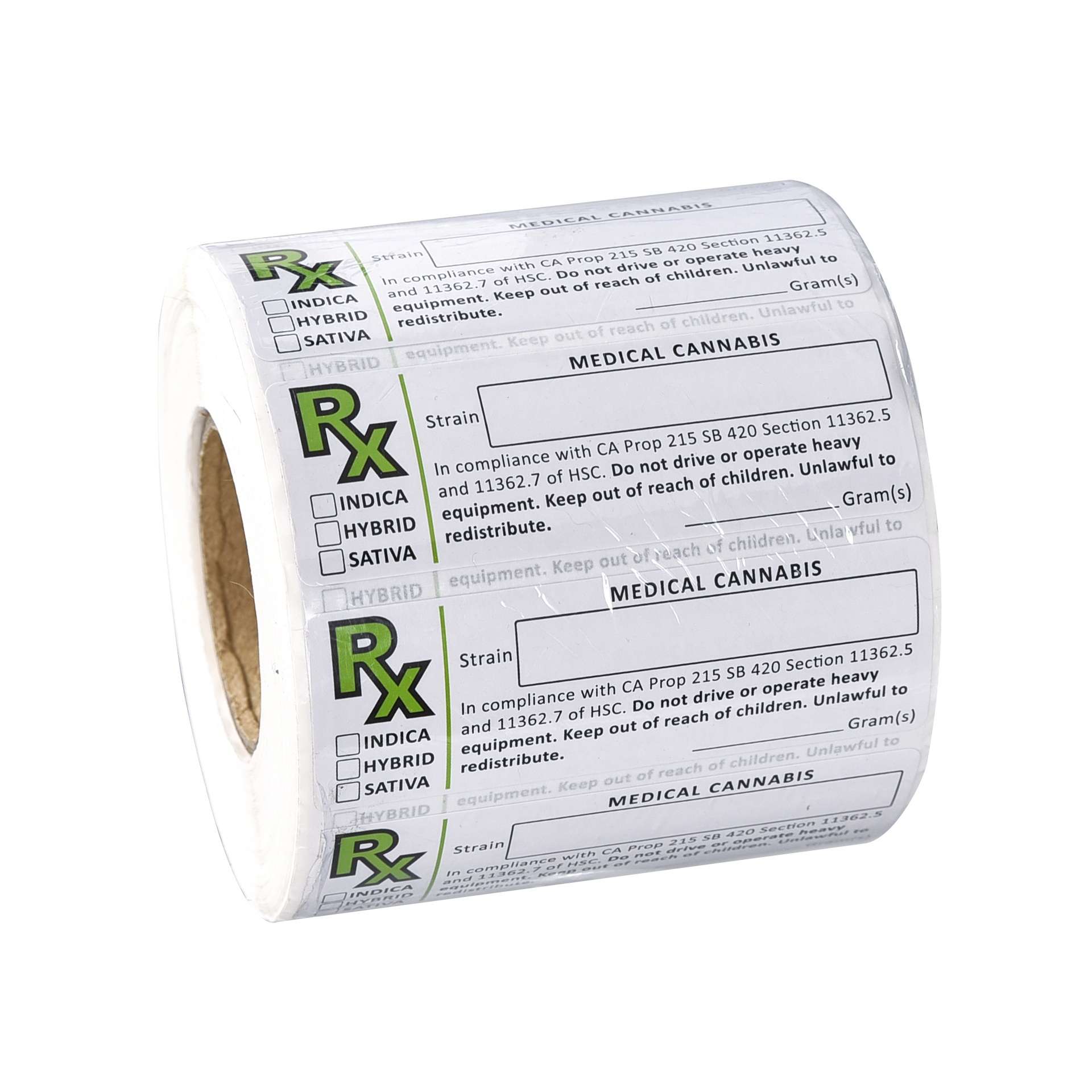 PLEXON Identification Rx Symbol Labels Universal Symbol Labels Generic - All State Compliant, 3inx1in (1000 Labels per roll) - 1