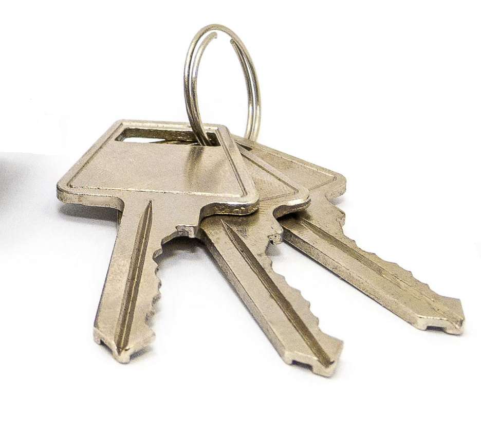 Blank Key for 120965 Padlock, 25/Case - 1