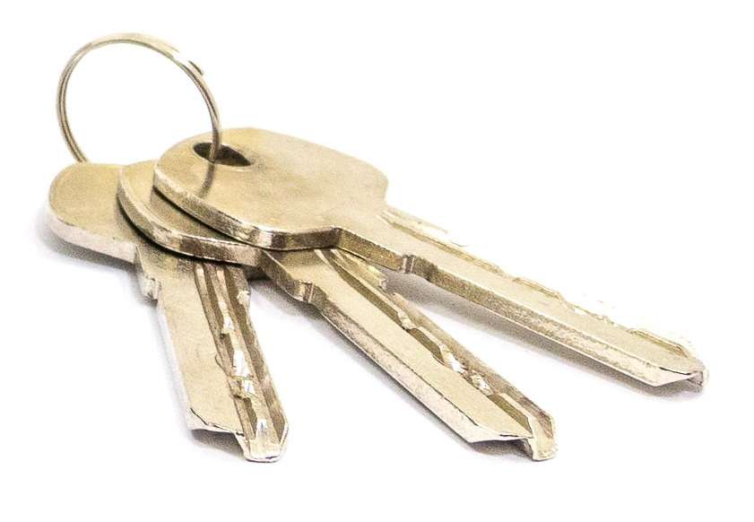 Brass Blank Key for 210290, 25/Case - 1