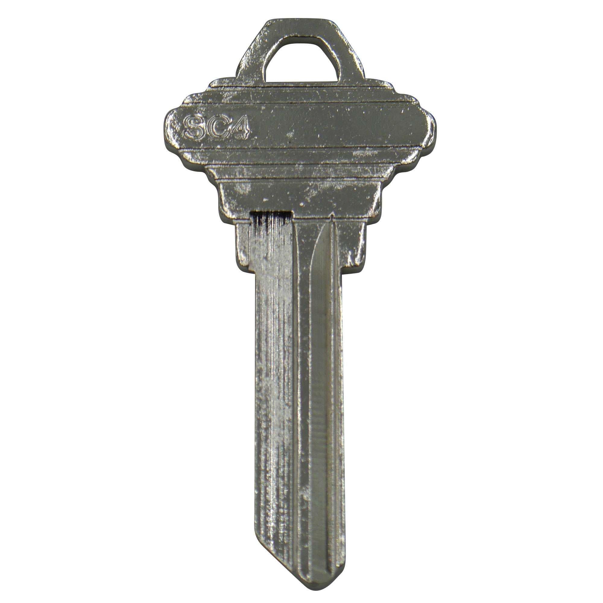 SC4 Nickel Plated Keyway Blank, 100/Pack - 1
