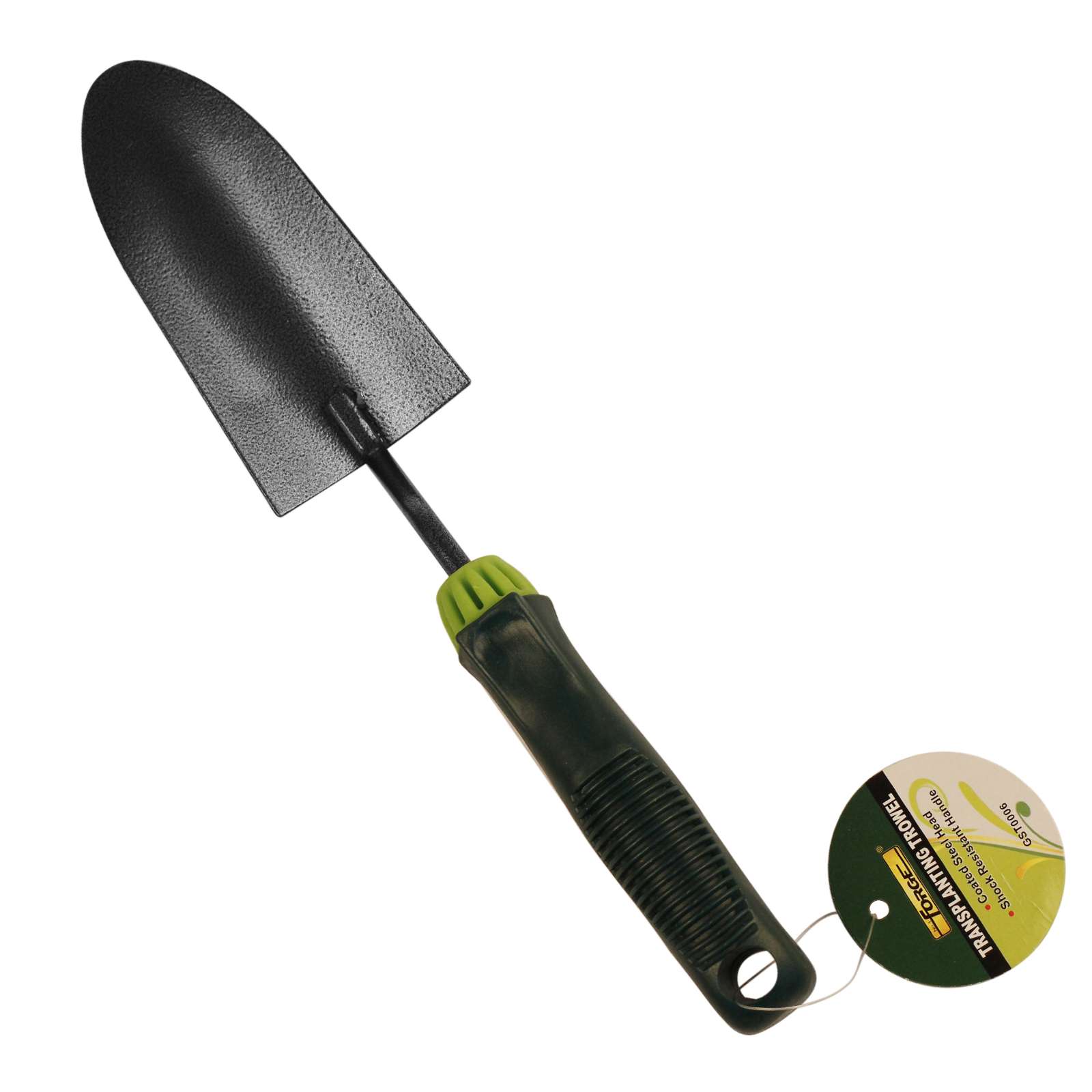340mm Carbon Steel Garden Trowel with Plastic Handle - 1