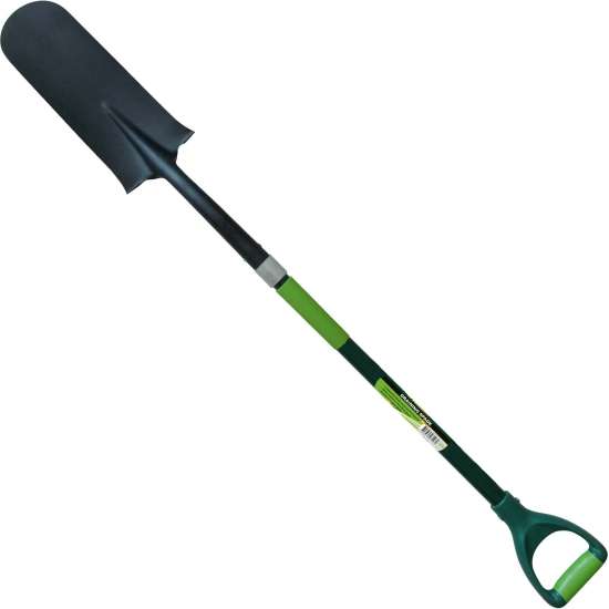 Drain Spade with Fiberglass Grip D-Handle - 2
