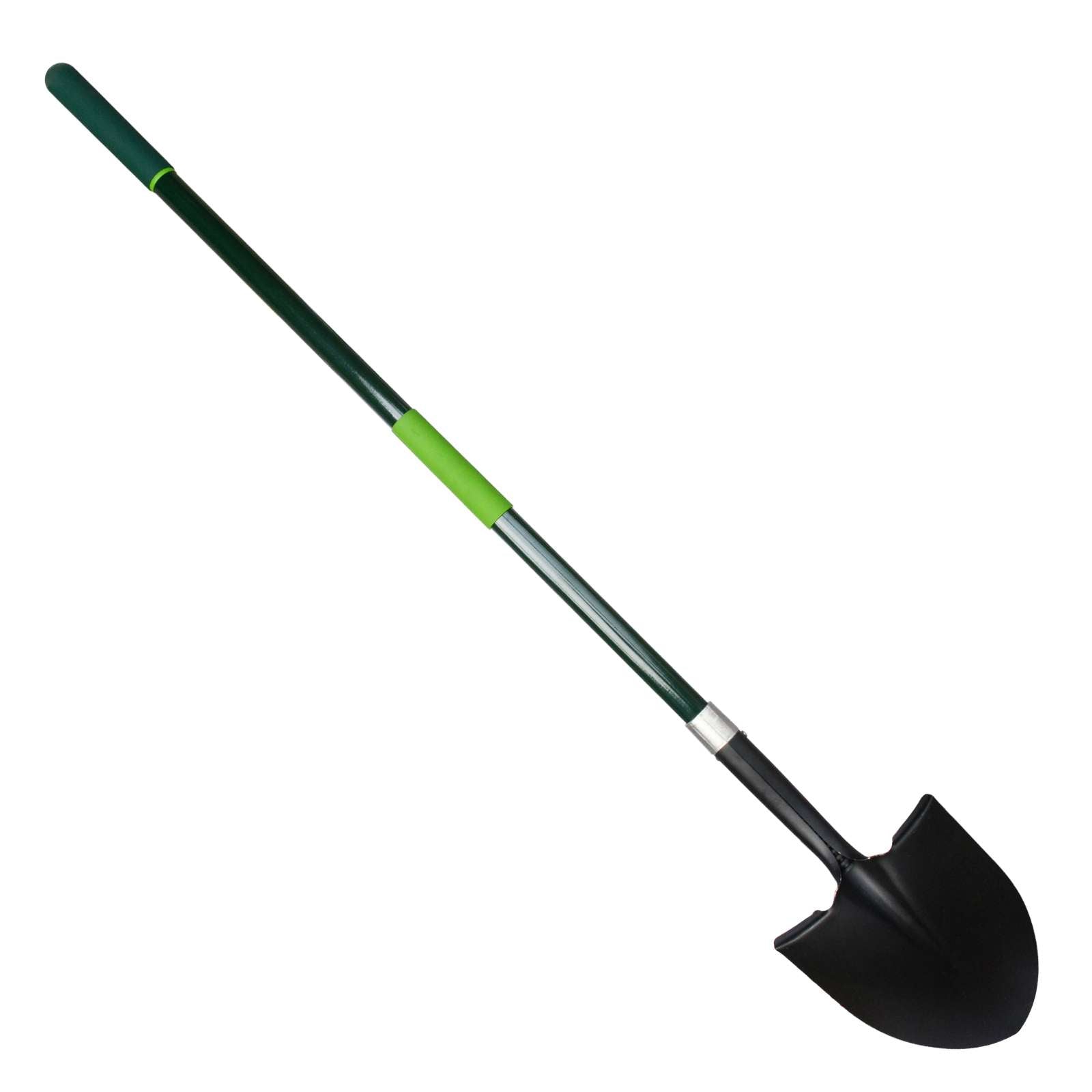 Round Shovel with Fiberglass Long Handle - 2