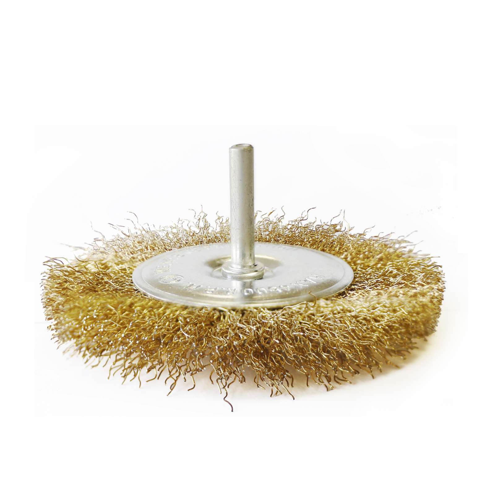 4"Dia Wire Wheel Brush for Drill - 1