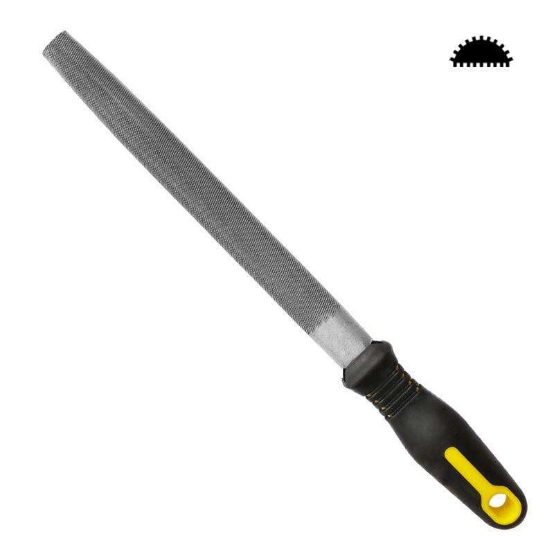 8"L Bastard Сut Half Round File - 1