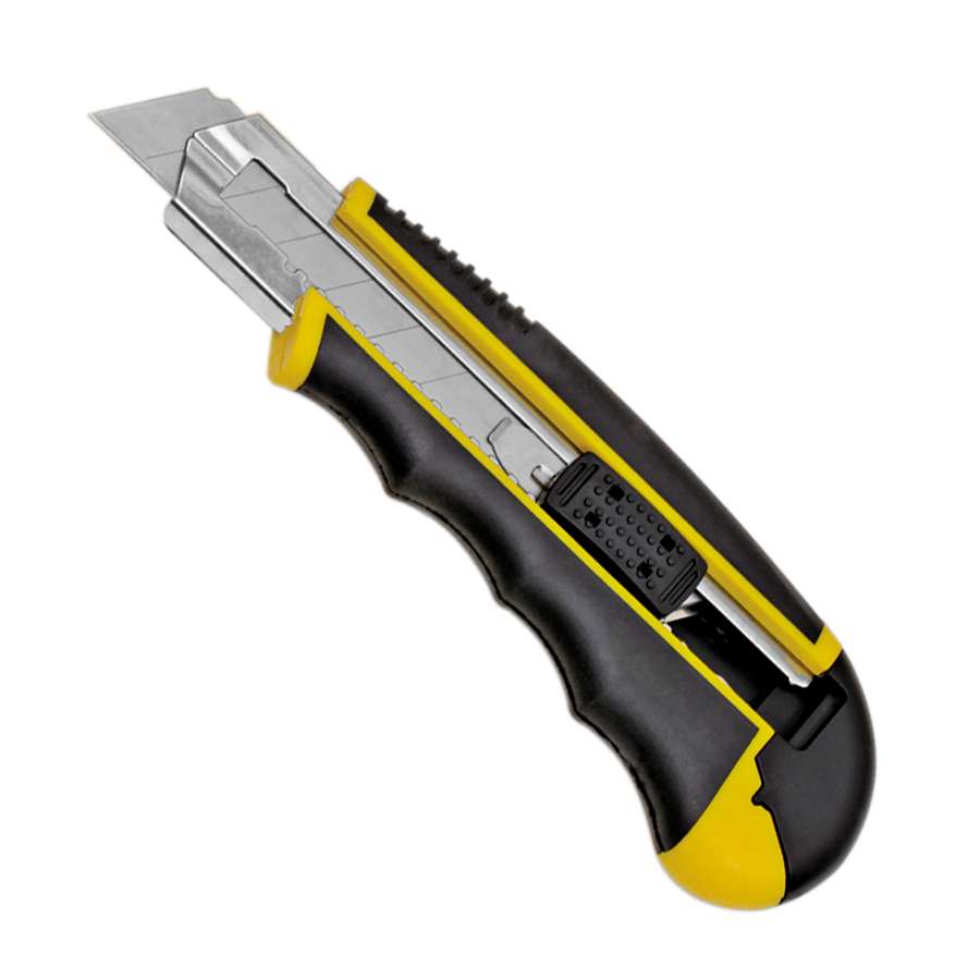 3/4" Auto Reloaded Utility Knife with 8 Pieces Blades - 1