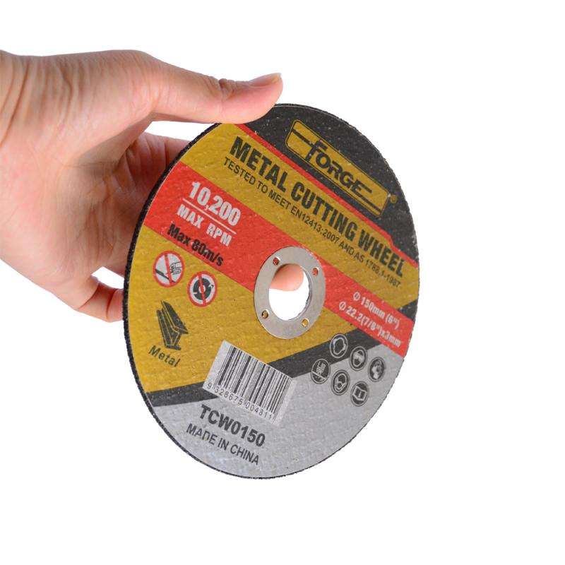 6"Dia x 3 x 22.2mm Metal Cutting Wheel - 2