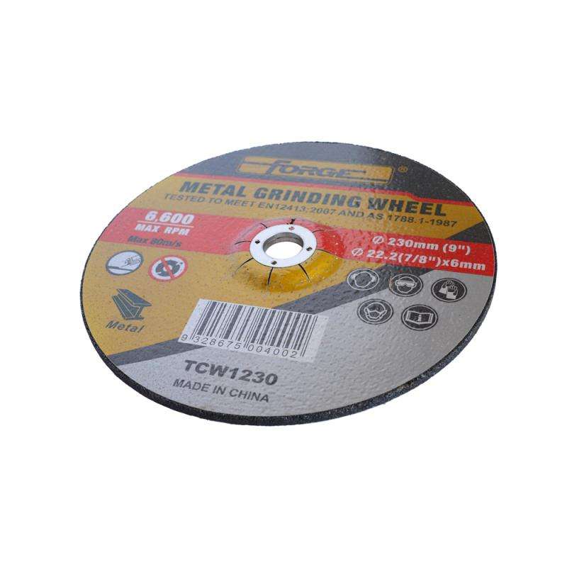 9"Dia x 6 x 22.2mm Metal Grinding Wheel - 2