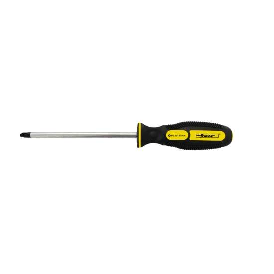 #2 x 6" Chrome Vanadium Steel Phillips Screwdriver - 1