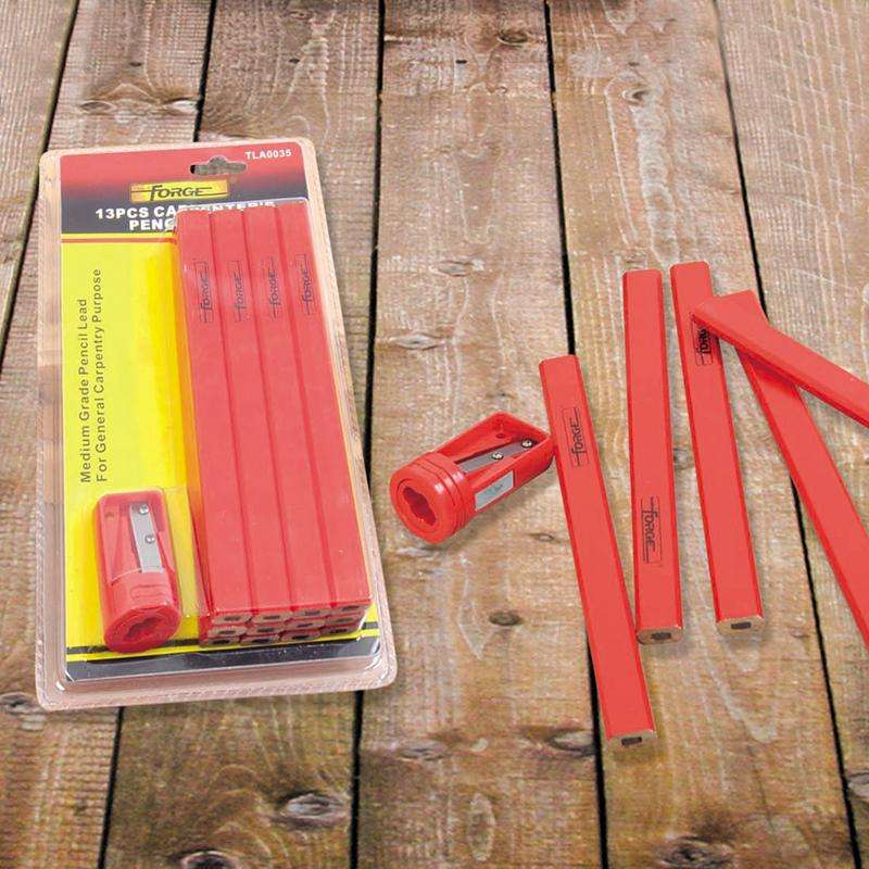 Carpenter's Pencils Set, 13 Pieces - 2