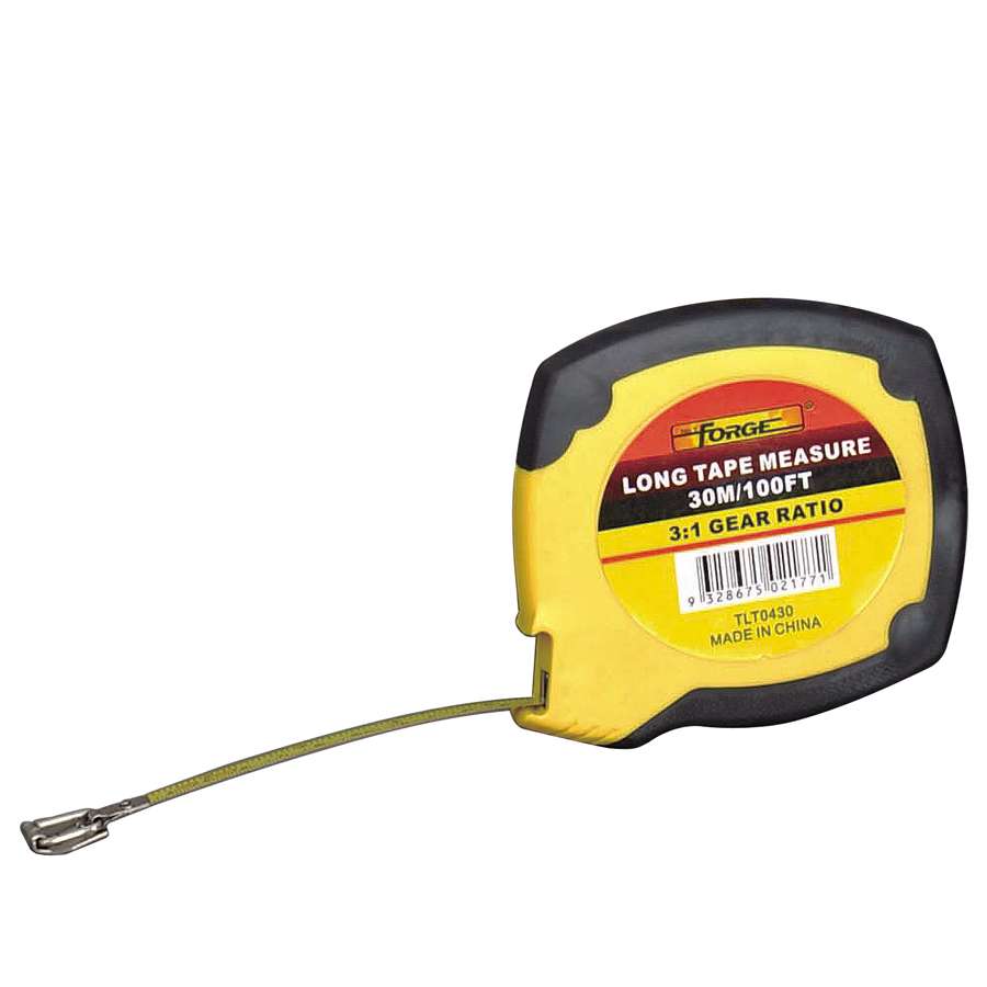 100'L Steel Long Tape Measure - 1