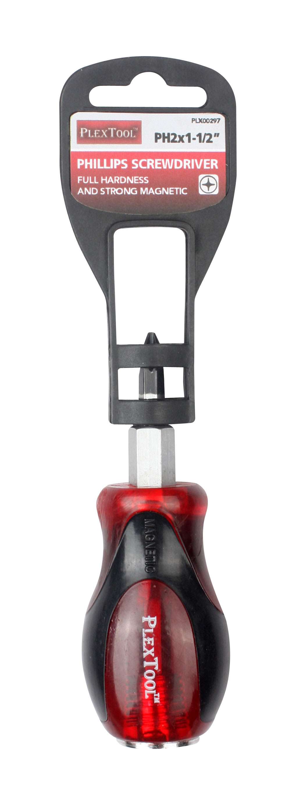 1-1/2"L x PH2 Full Hardness Strong Magnetic Screwdriver - 1
