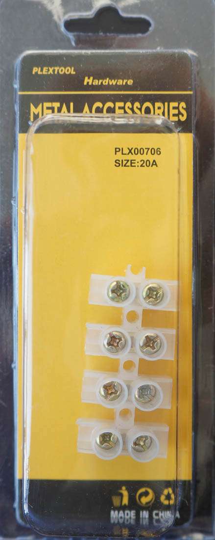 20A Terminal Strip, 4/Pack - 1