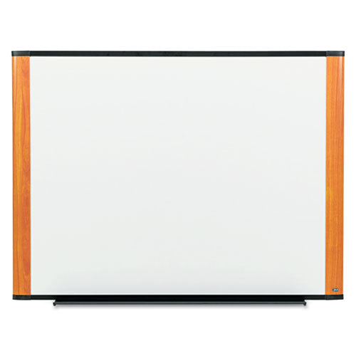3M - Melamine Dry Erase Board, 48 x 36, Light Cherry Frame, Sold as 1 EA