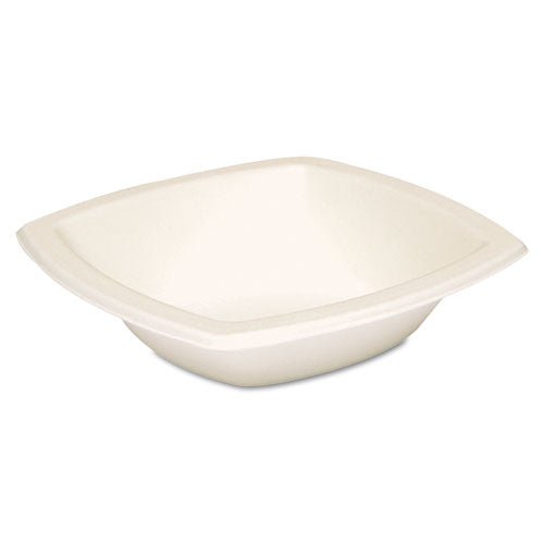 Bare Eco-Forward Sugarcane Dinnerware Perfect Pak, 12oz Bowl, Ivory, 125/Pk, Sold as 1 Package