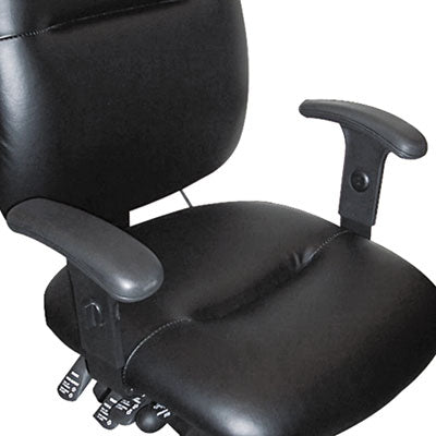 Mayline - Height-Adjustable T-Bar Arms for 24-Hour Task Chairs, Black, Sold as 1 PR