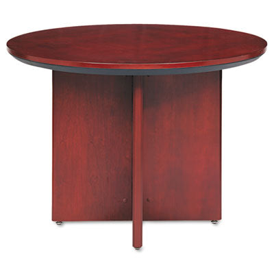 Mayline - Corsica Conference Series Round Table, 42 dia. x 29?h, Sierra Cherry, Sold as 1 EA