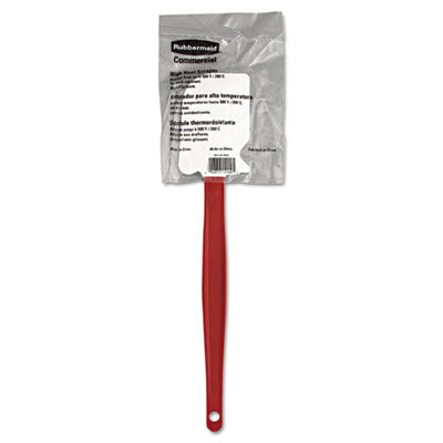High-Heat Cook's Scraper, 13 1/2", Red/White, Sold as 1 Each