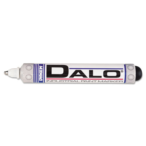 DALO Industrial Paint Marker Pen, Medium Tip, White, Sold as 1 Each