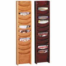 Buddy 12 Pockets Literature Display Rack, Sold as 1 Each