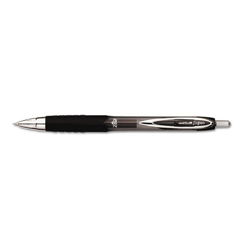 Signo Gel 207 Roller Ball Retractable Gel Pen, Black Ink, Medium, 36/Box, Sold as 1 Box, 36 Each per Box