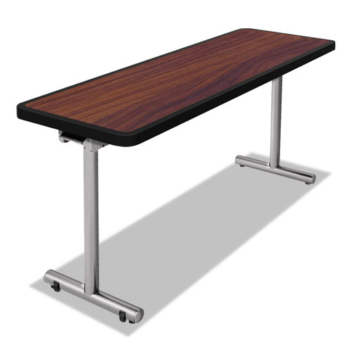 Aero Mobile Folding Table, 60 x 24 x 29, Walnut, Sold as 1 Each
