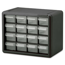 Akro-Mils 16-Drawer Plastic Storage Cabinet, Sold as 1 Each