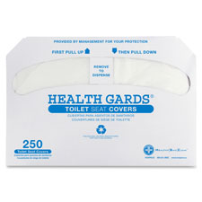Hospeco Half-fold Toilet Seat Covers, Sold as 1 Carton, 5000 Each per Carton