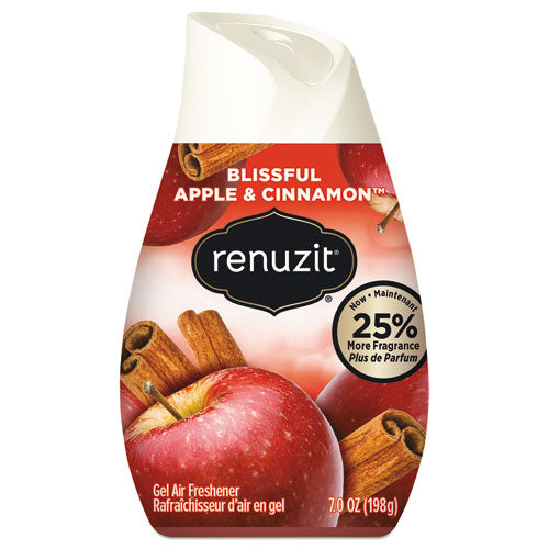 Adjustables Air Freshener, Apples and Cinnamon, 7 oz Cone, 12/Carton, Sold as 1 Carton, 12 Each per Carton