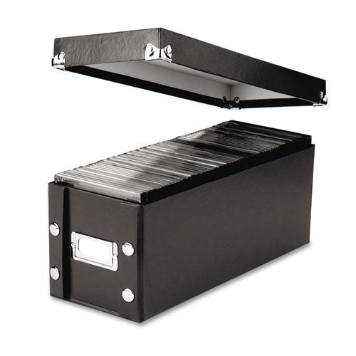 Snap-N-Store - CD Storage Box, Holds 60 Slim/30 Std. Cases, Sold as 1 EA