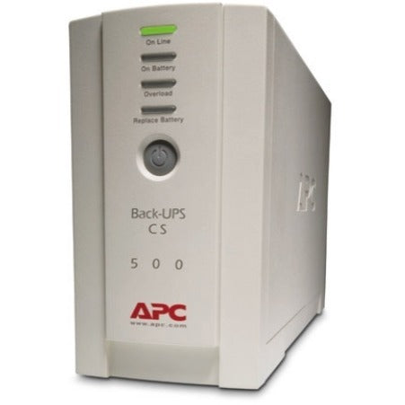 BK500 Back-UPS CS Battery Backup System, 6 Outlets, 500 VA, 480 J - 2