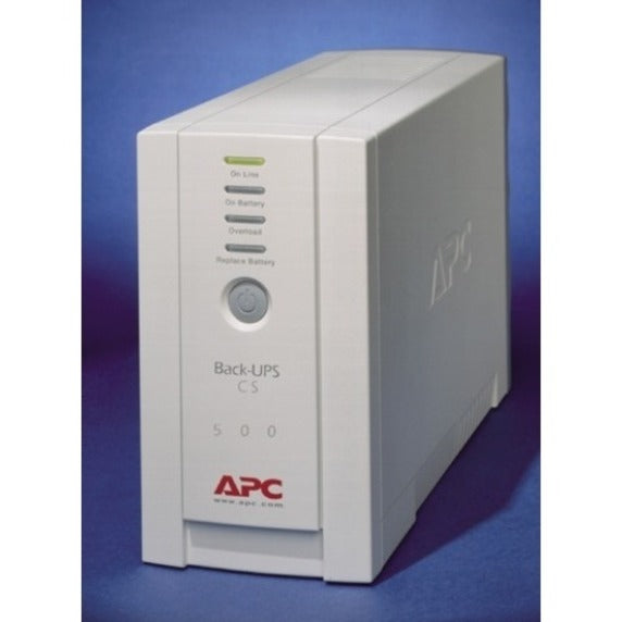 BK500 Back-UPS CS Battery Backup System, 6 Outlets, 500 VA, 480 J - 7