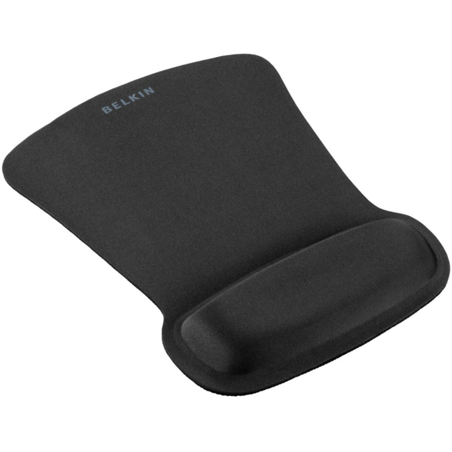 WaveRest Gel Mouse Pad with Wrist Rest, 9.3 x 11.9, Black