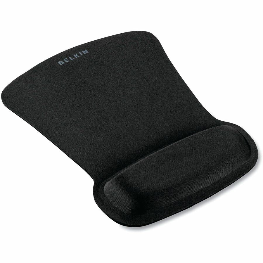 WaveRest Gel Mouse Pad with Wrist Rest, 9.3 x 11.9, Black