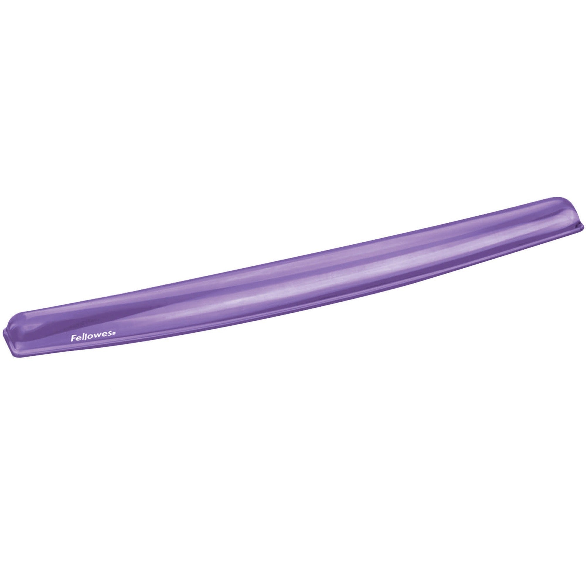 Gel Crystals Keyboard Wrist Rest, 18.5 x 2.25, Purple