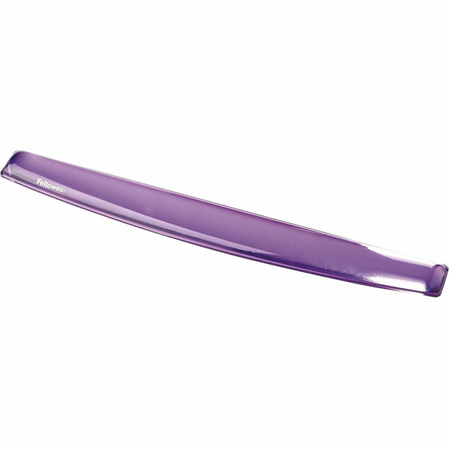 Gel Crystals Keyboard Wrist Rest, 18.5 x 2.25, Purple