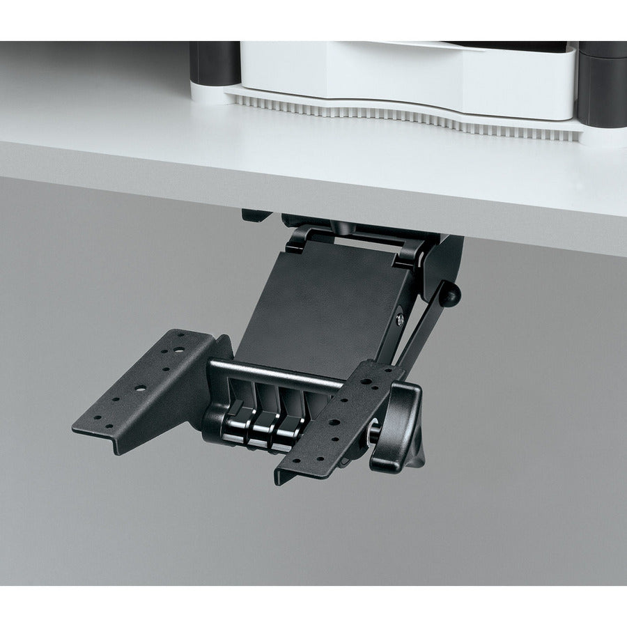 Adjustable Standard Keyboard Platform, 20.25w x 11.13d, Graphite/Black